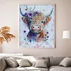 Highland Cattle-11CT Stamped Cross Stitch 40*50cm