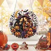 Two Witches 2D Flat DIY Diamond Painting Pendant Single-Sided Rhinestone