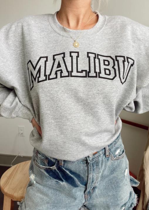 MALIBU CREWNECK 丨August Lemonade