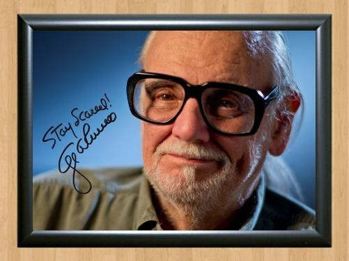 George A Romero Dawn Dead Signed Autographed Photo Poster painting Poster Print Memorabilia A4 Size