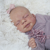17" Sleeping Newborn Girl Handmade Soft Cloth Body Reborn Baby Doll Crindein - RBBI-Myrebornbabydoll&reg; Myrebornbabydoll&reg;