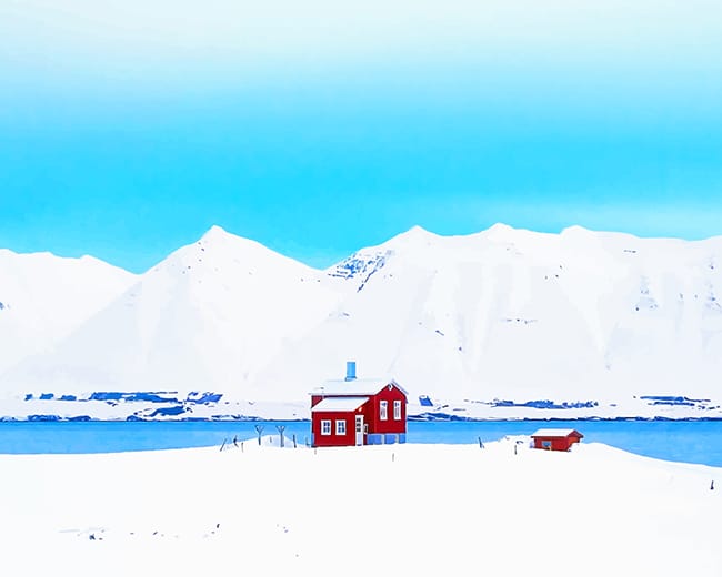 

Iceland Weather Landscapes – Paint By Numbers - 40*50CM, 501 Original