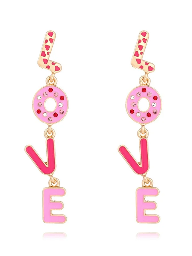 Women's Valentine's Day Love Earrings