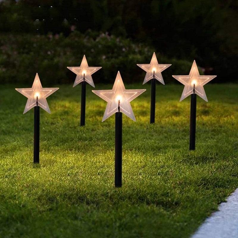 

LED Star Ground Tree Plug-Lanscape Lawn Light, 501 Original