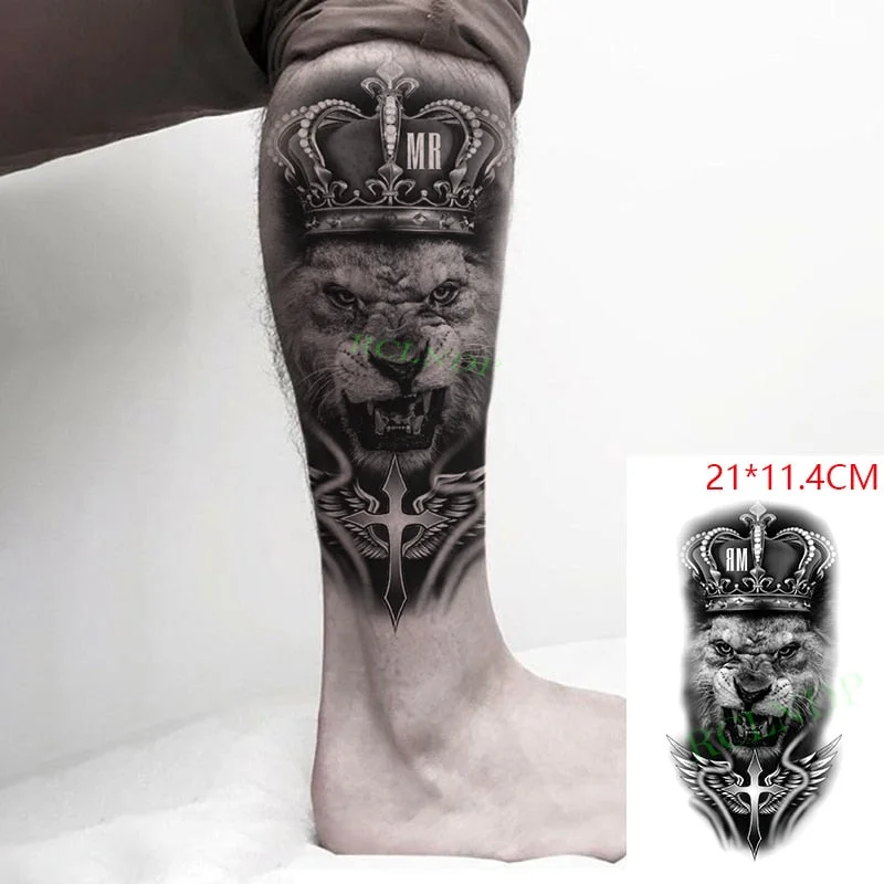 Waterproof Temporary Tattoo Sticker Cool Snake Animal Fake Tatto Flash Arm Leg Tatoo Body Art for Boy Women Men