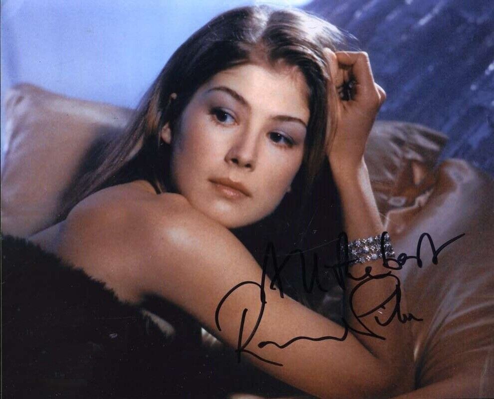 Rosamund Pike Autographed Signed 8x10 Photo Poster painting ( James Bond ) REPRINT