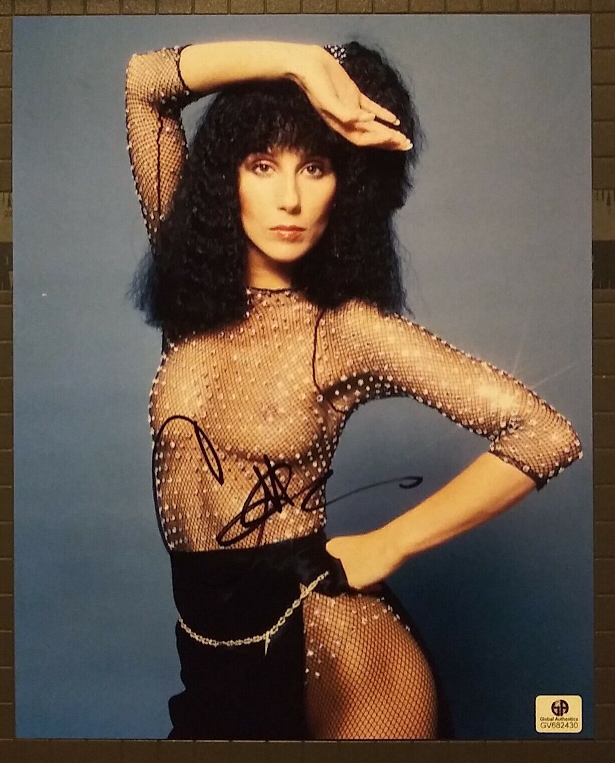 Cher signed 8x10 COA GAI