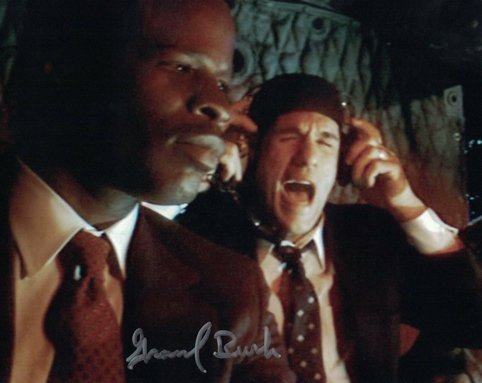 GRAND L BUSH - Agent Johnson in Die Hard hand signed 10 x 8 Photo Poster painting