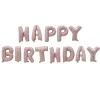 16" HAPPY BIRTHDAY Aluminum Film Letters Balloons Birthday Party Celebration Decors
