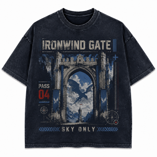 Ironwind Gate Cotton T-Shirt