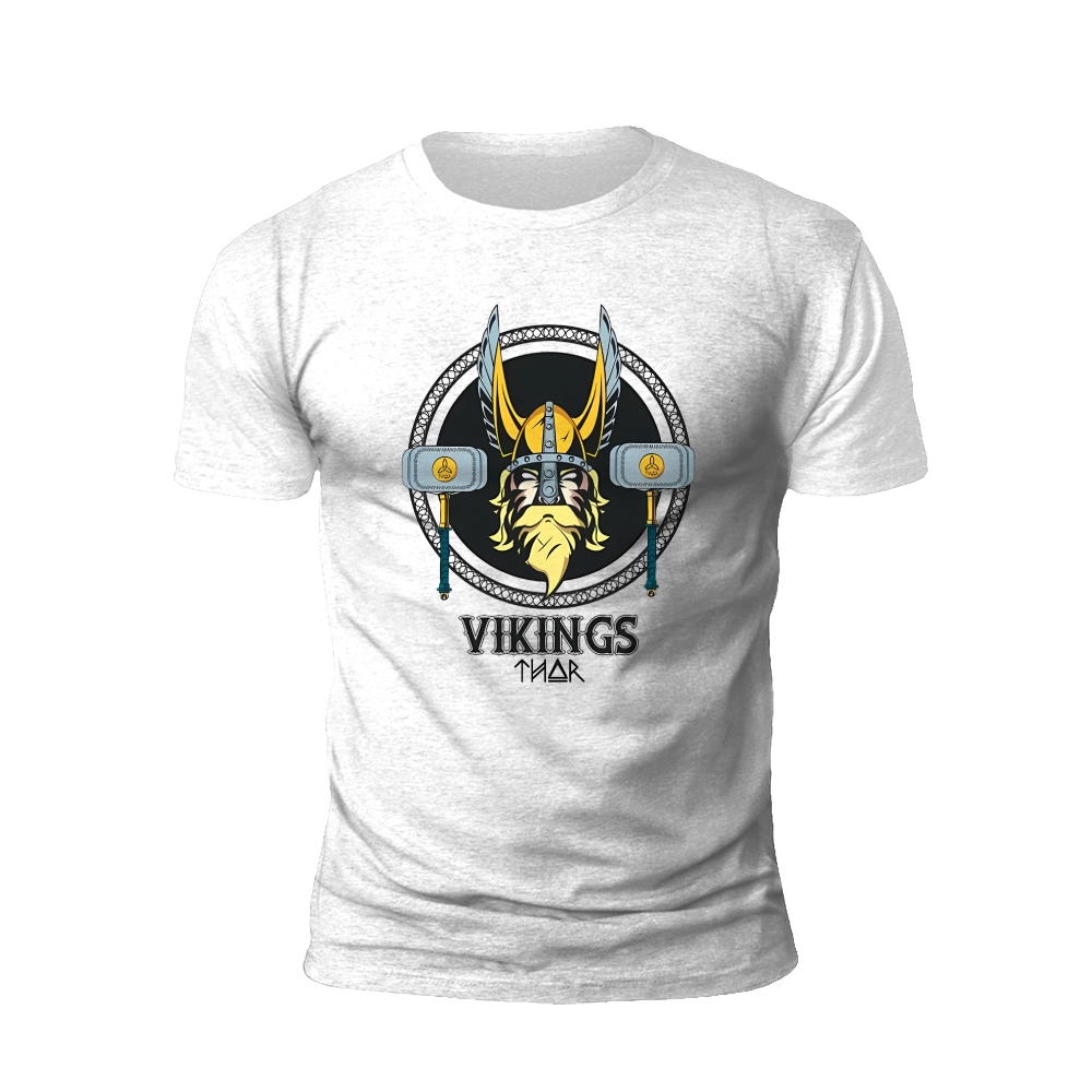 Vikings War Shield T-Shirt