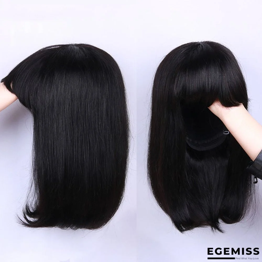 Human Hair Wig with Real Hair Bobo Hair Wig Natural | EGEMISS