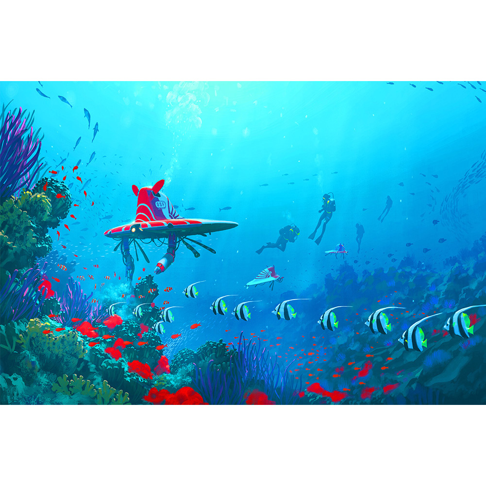 

Underwater World - 1000 Pieces Jigsaw Puzzle, 501 Original