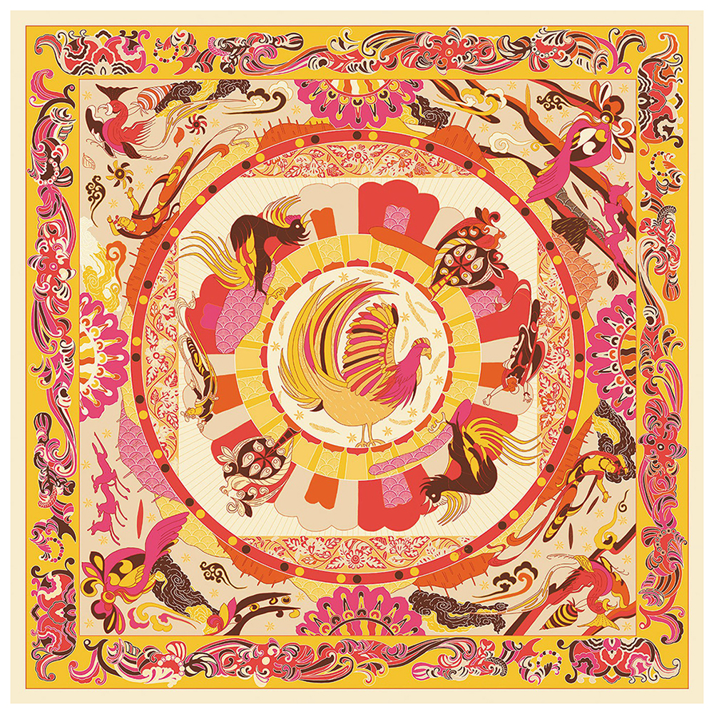 

Scarf Pattern - Round Drill Diamond Painting - 40*40CM, 501 Original
