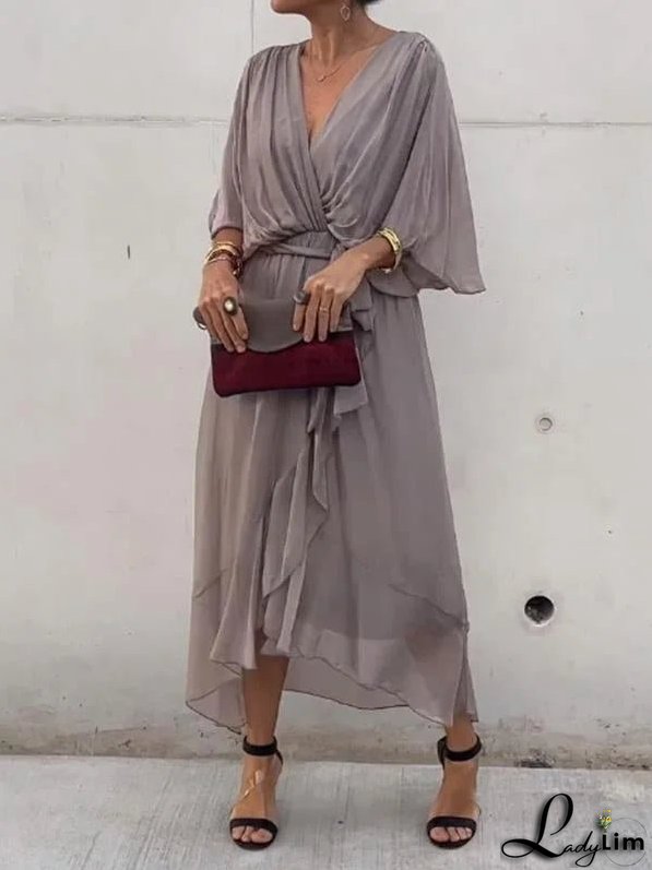 Luxurious and Breezy Dress