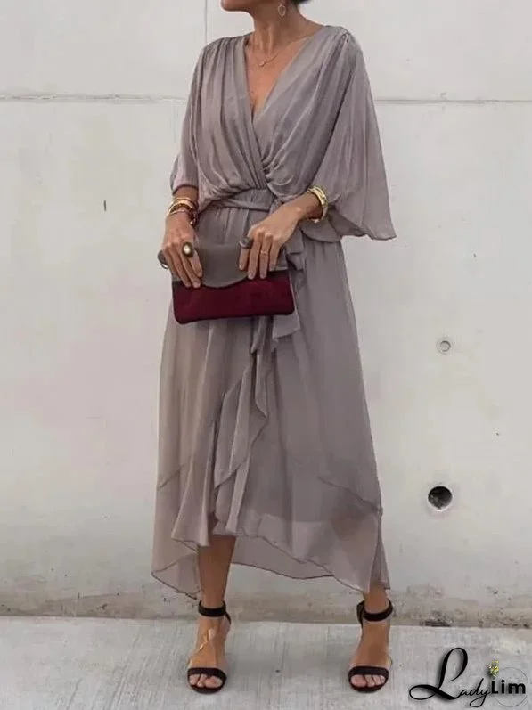 Luxurious and Breezy Dress