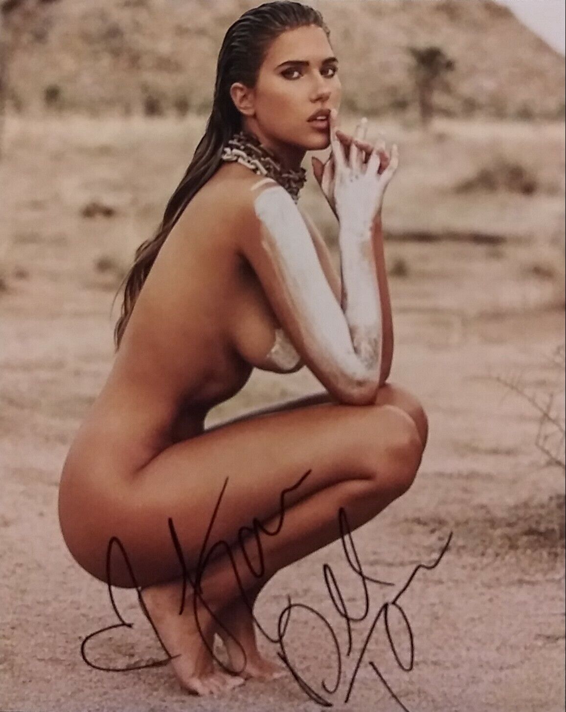 Kara del Toro signed 8 x 10