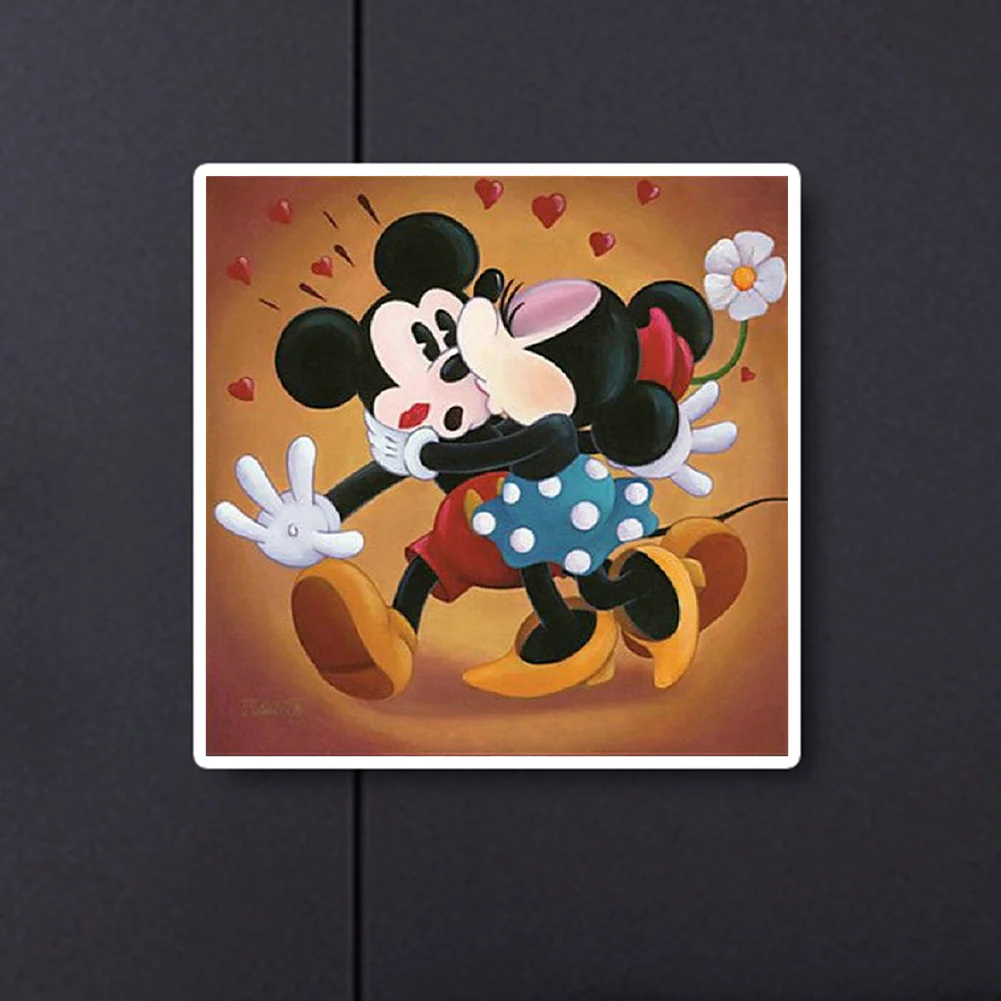 5D DIY Full Square Drill Diamond Painting Kit Mickey Minnie Decoration (ZQA670)