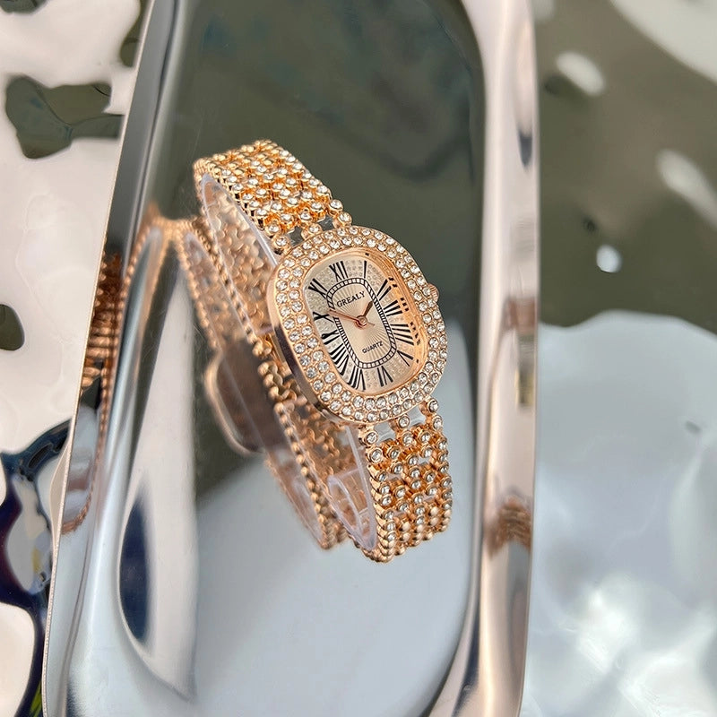 Minimalist Geometric Jewelry Buckle Quartz Women’s Watches