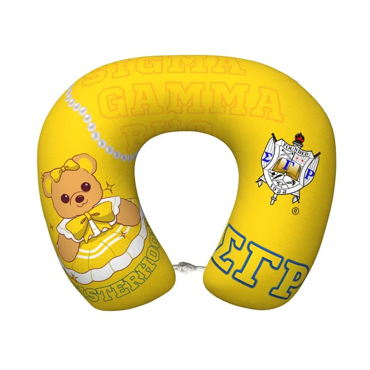 Sorority Comfort U-Shaped Pillow