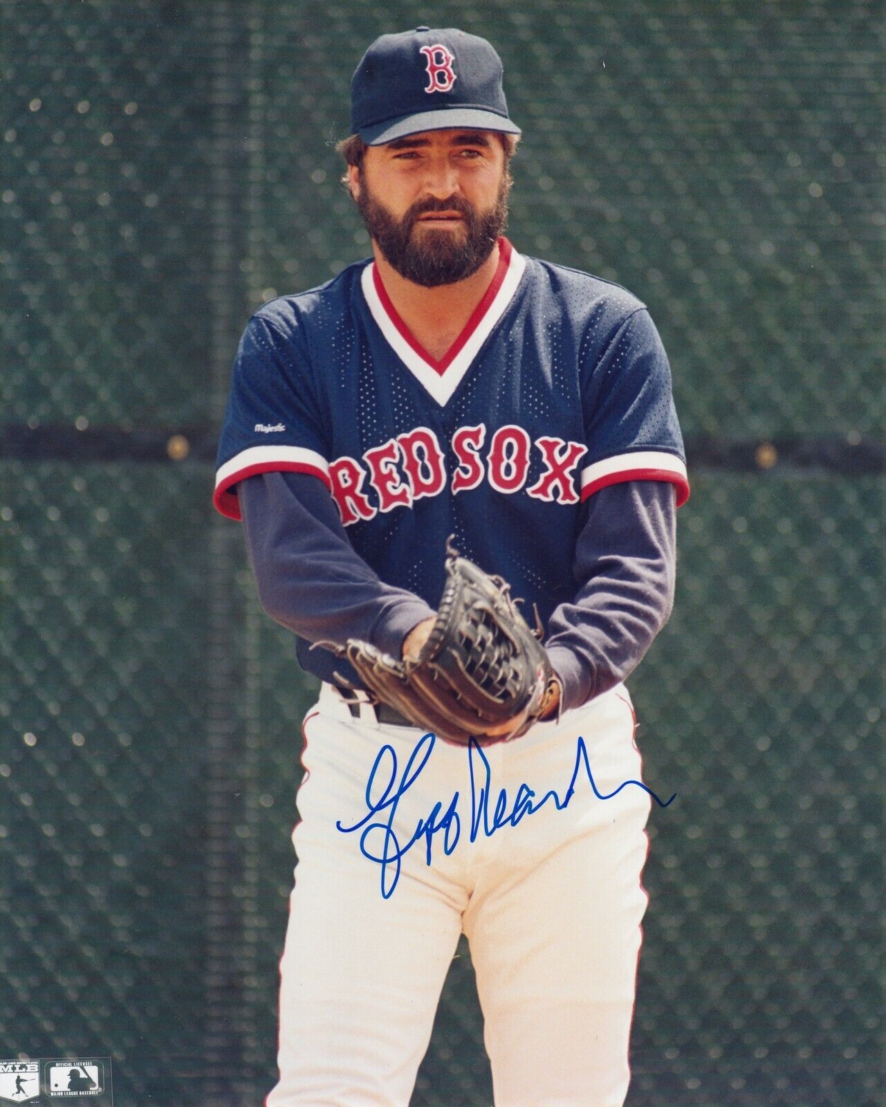 Jeff Reardon #1 8x10 Signed Photo Poster painting w/ COA Boston Red Soxs 031019