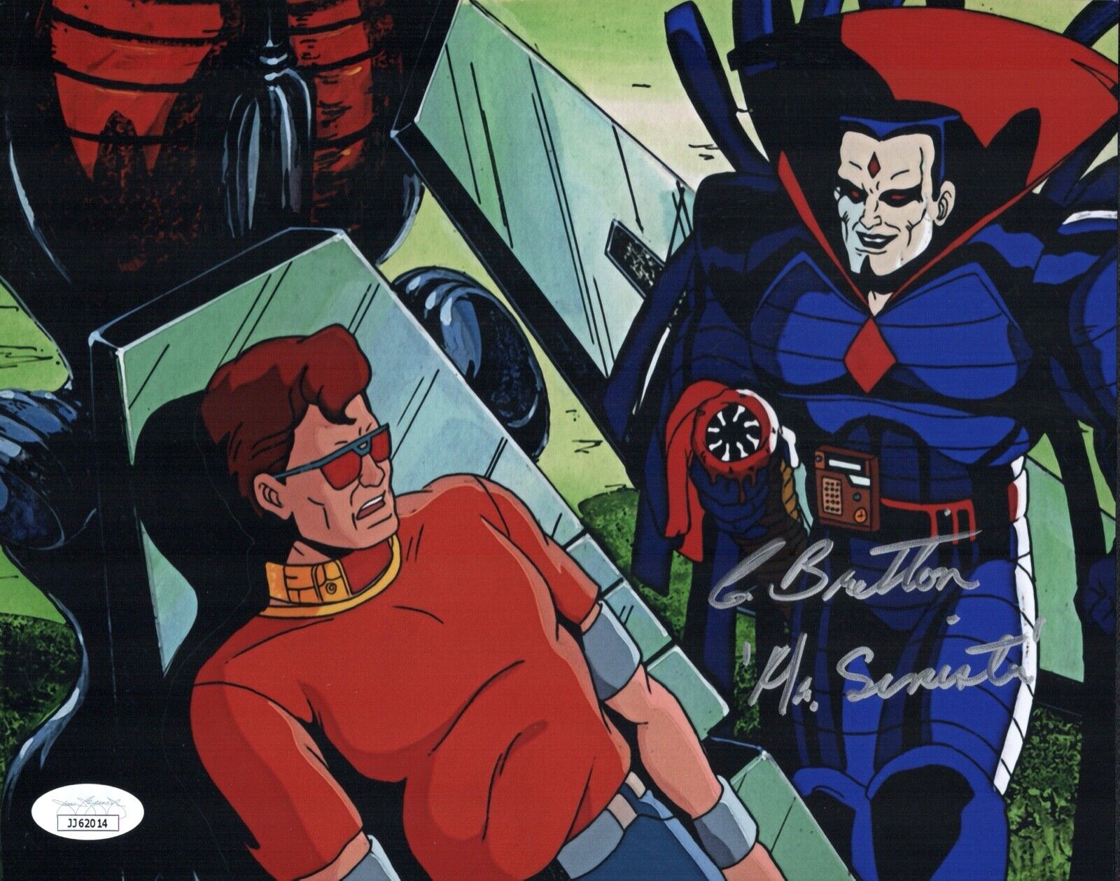 CHRIS BRITTON Signed X-MEN 8x10 Photo Poster painting MR. SINISTER Autograph JSA COA Cert