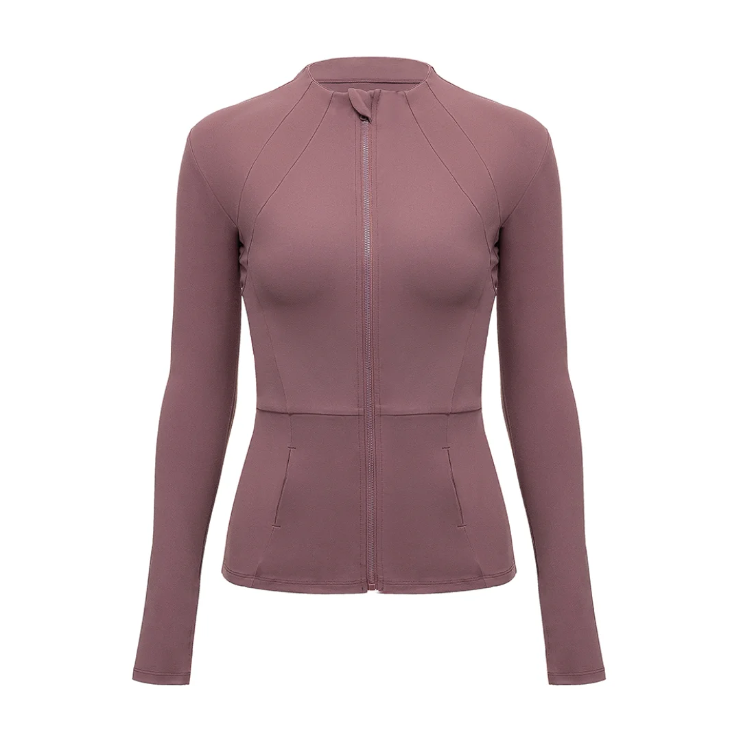Quick Drying Stand Collar Zip Jacket