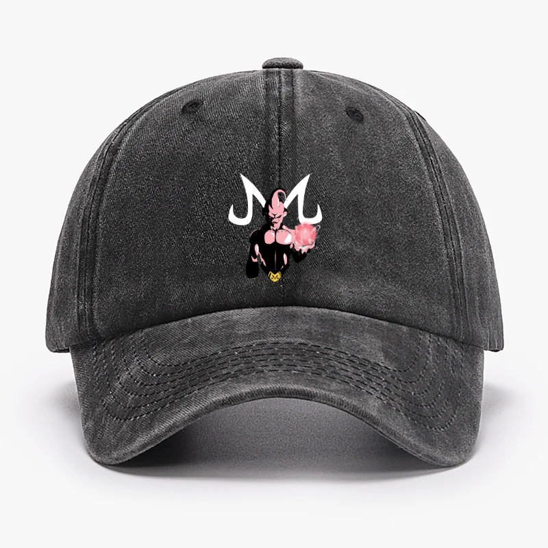 Animation Letter Character Print Baseball Cap