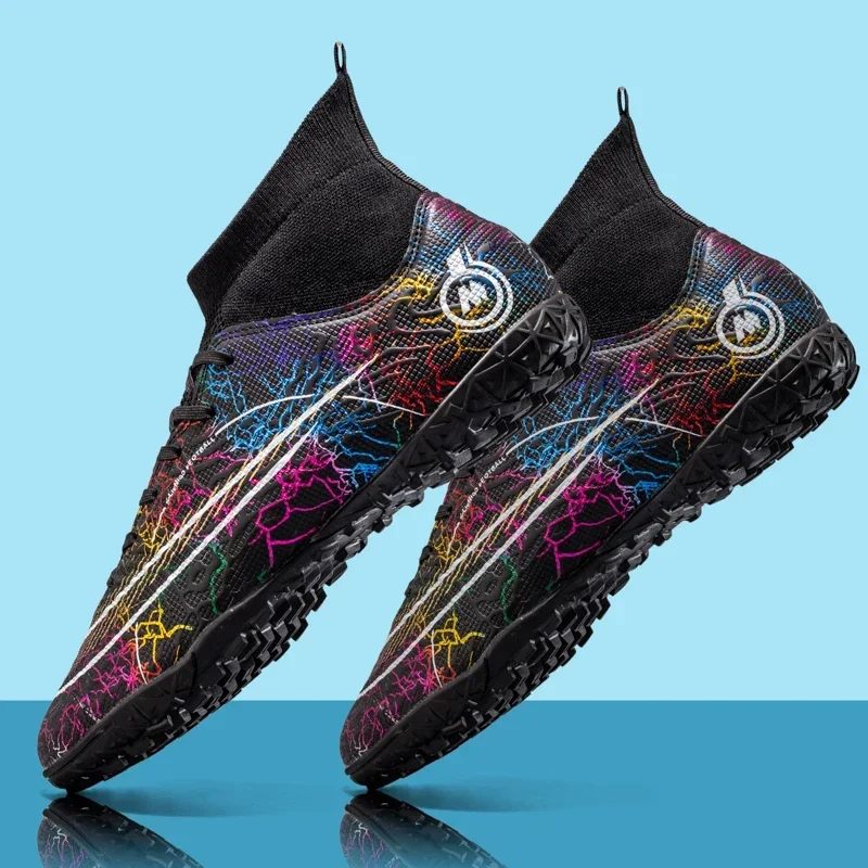 Man  Sports Football Shoes Breathable Outdoor Lightweight Soccer Shoes Male Football Futsal Shoe Sneakers Unisex Soccer Cleats