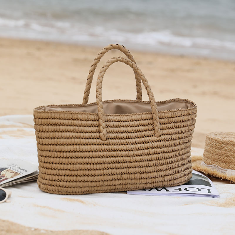 Handmade Beach Vacation Woven Bag