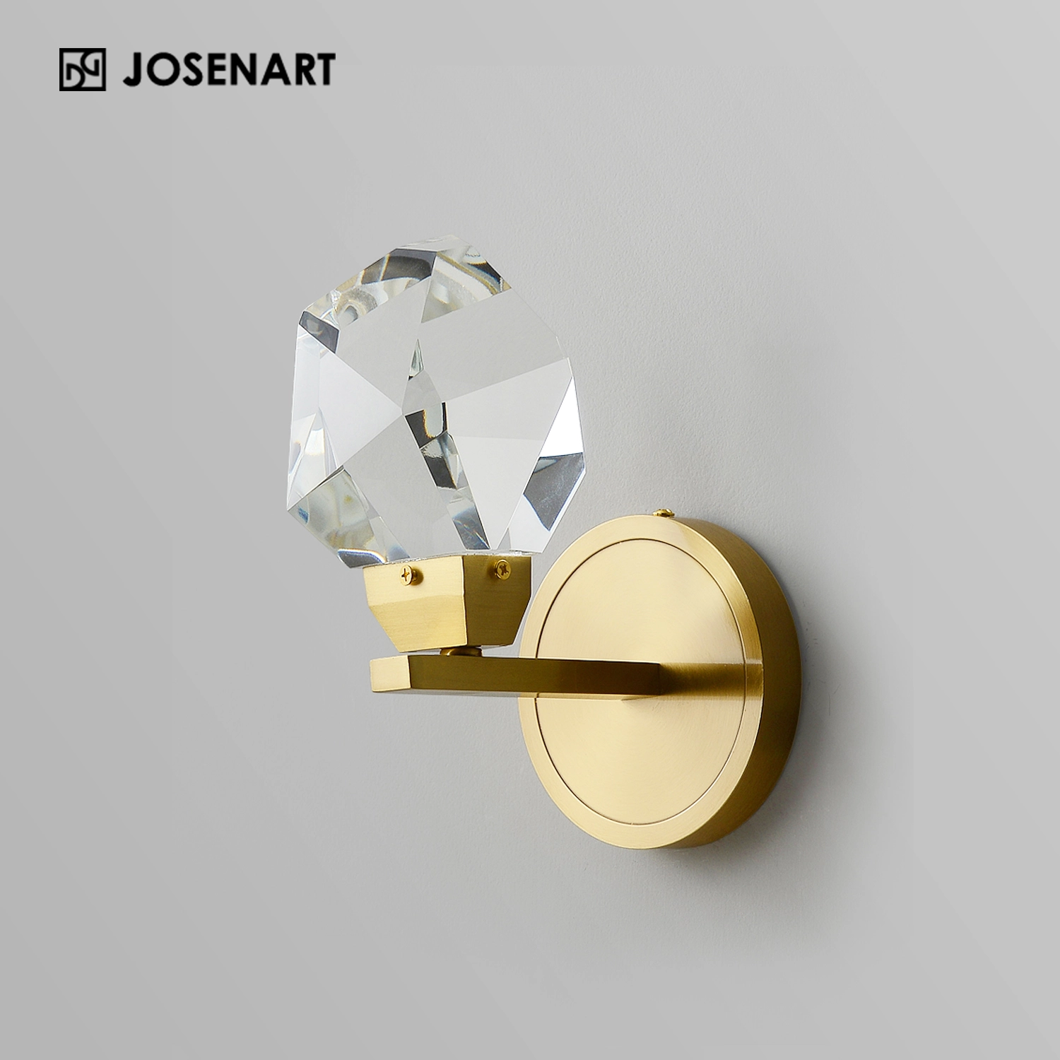 Arteriors Irregular Crystal Wall Sconce JOSENART Josenart