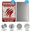 Beware Of You Have Been Warned - Vintage Metal Signs(12*16Inch) - Warning