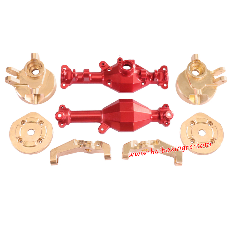 MJX Hyper Go H12Y H12Y+ Upgrade Parts Front Axle Housing and Brass Set
