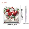 Valentine Day 2D Flat DIY Diamond Art Pendant Diamond Painting Set (Letter)