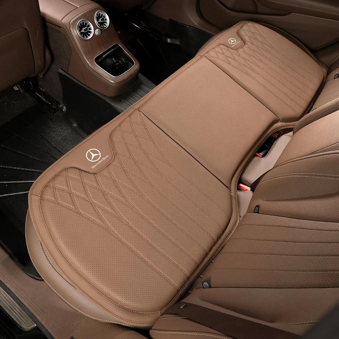 All-Season Universal Nappa leather Seat Cushions (with Logo)