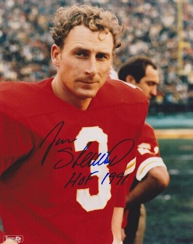 Jan Stenerud Signed - Autographed Kansas City Chiefs 8x10 inch Photo Poster painting - COA