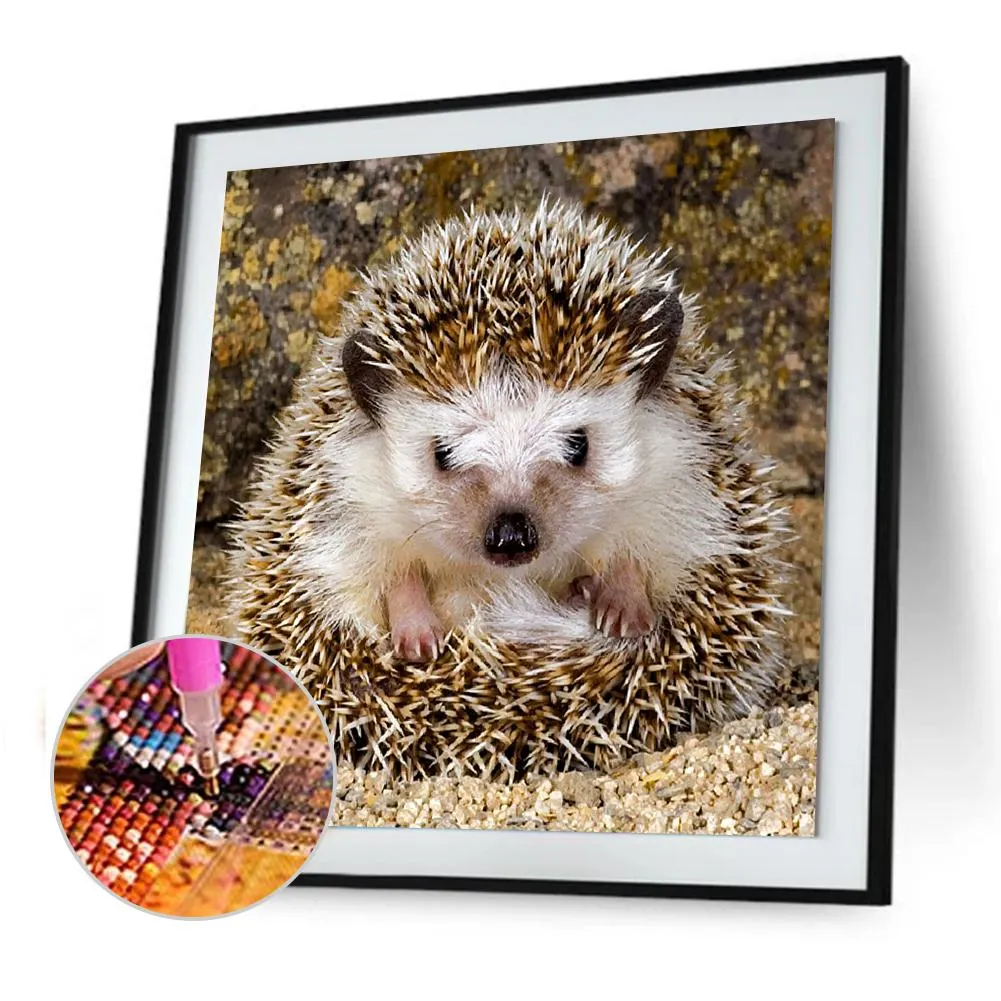 Hedgehog - Full Round Diamond Painting