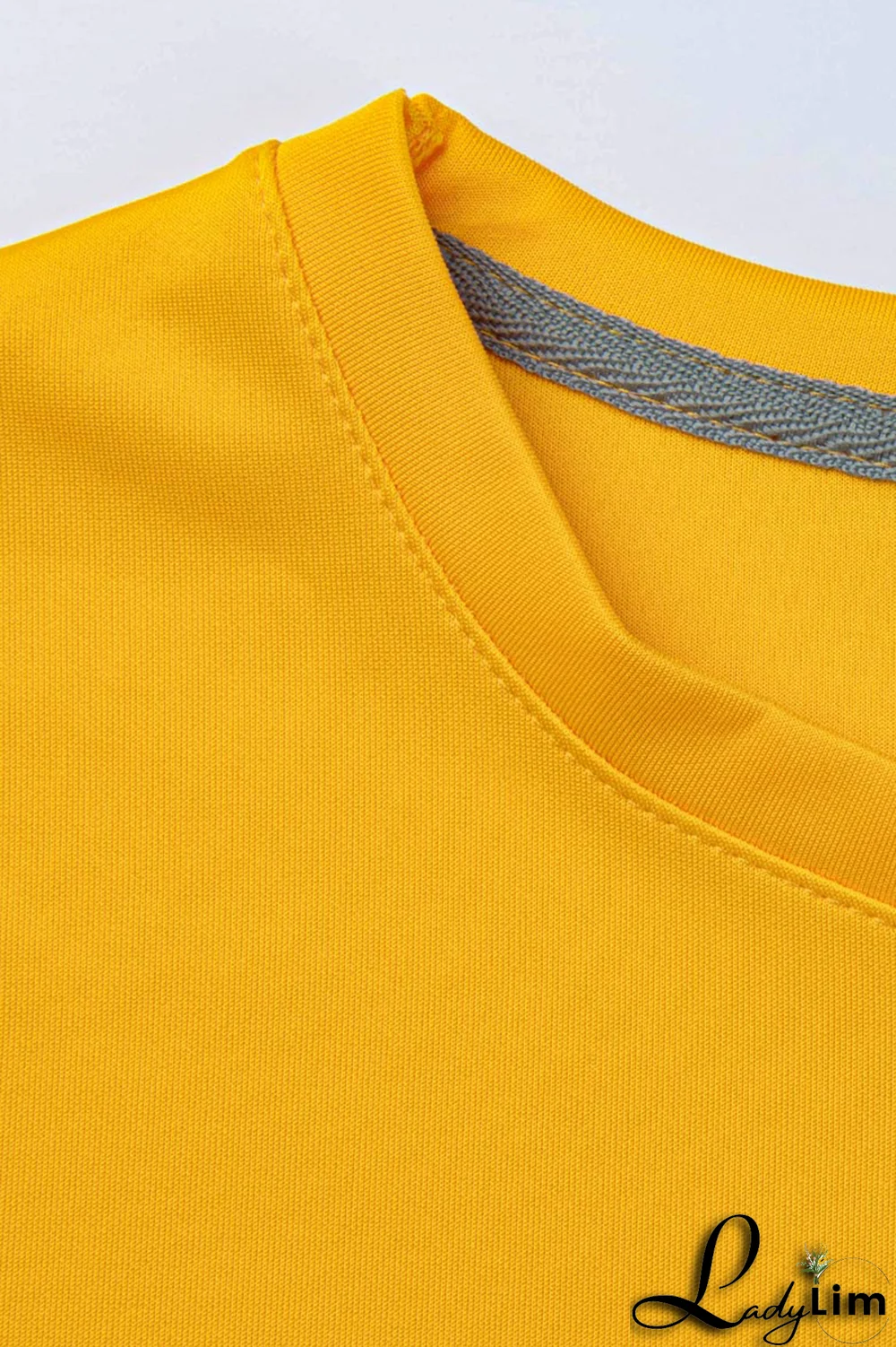 Grey Fashion Vintage Butterfly Print Patchwork O Neck Tops