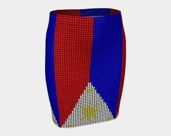 Pornhint Viva Philippines Bead Pattern Contour Skirt