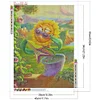 (45*60cm)Funny Sunflower - Full Square Drill Diamond Painting