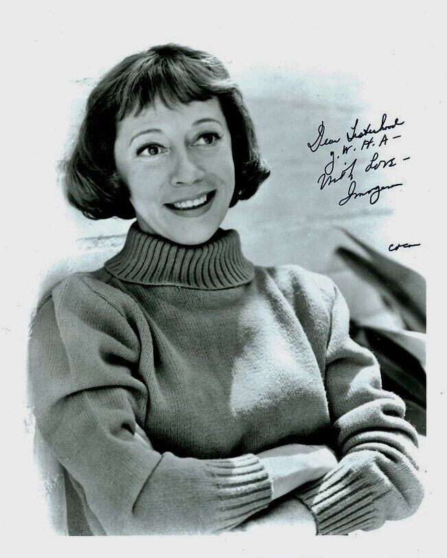 IMOGENE COCA Signed Photo Poster painting