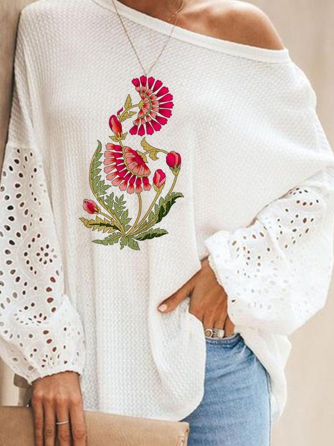 White Holiday Cotton Shirts & Tops Zaesvini