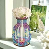 Diamond Painting Wooden Flower Diamond Painting Flower Vase Ornaments for Home Office Decor