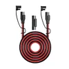 Battery Charging Cable SAE To SAE 16 AWG Solar Plug Cord Car Extension Cable