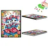 uk.everydayedeals 2Pcs A5 DIY Diamond Painting Notebook - Mouse