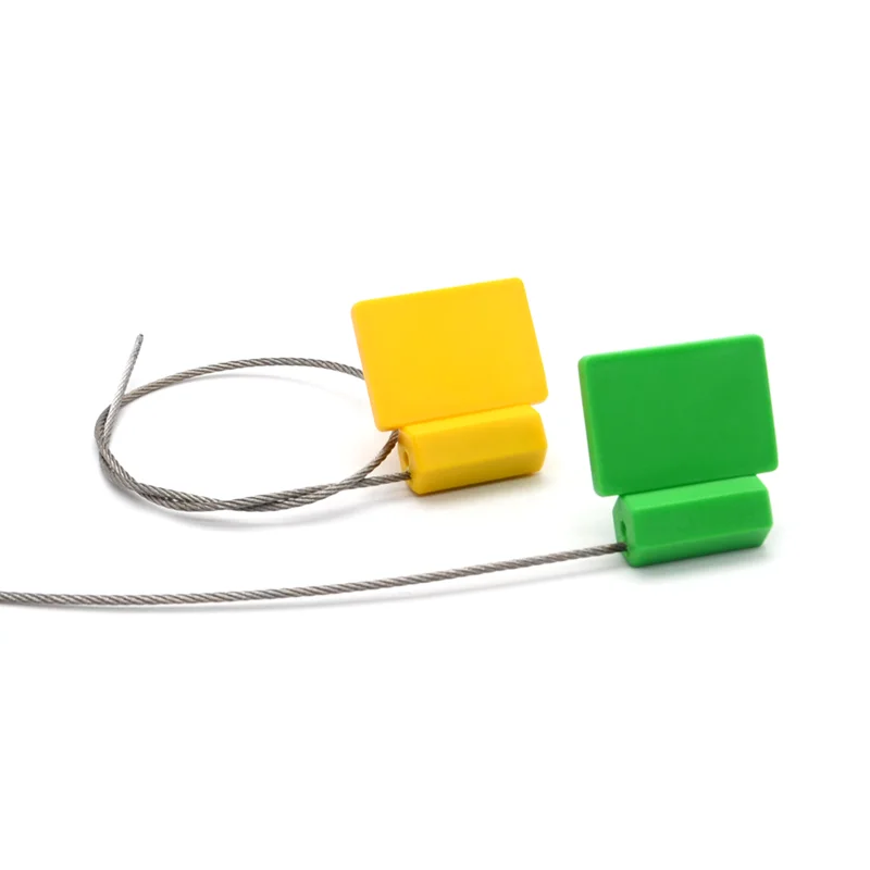 High security custom disposable galvanized stainless steel UHF RFID cable seal lock