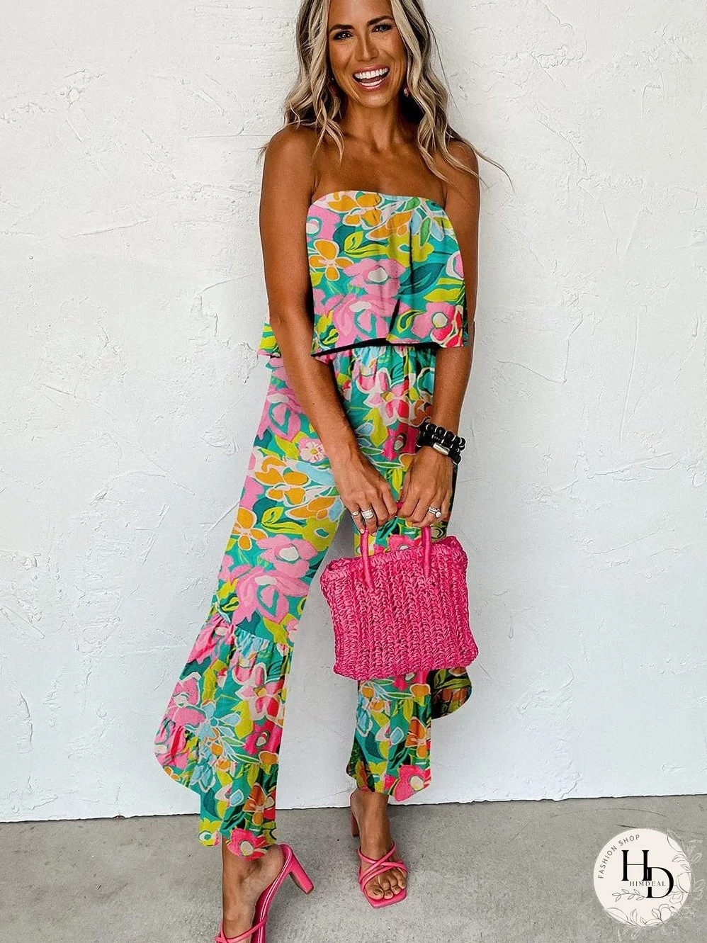 Summer Ruffle Jumpsuit