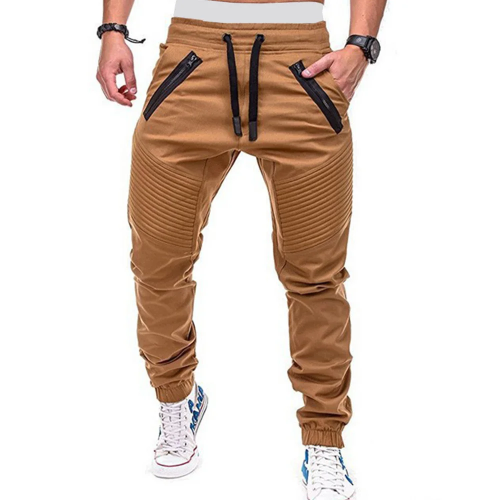 Smiledeer  Men's Casual Workwear Harem Pants