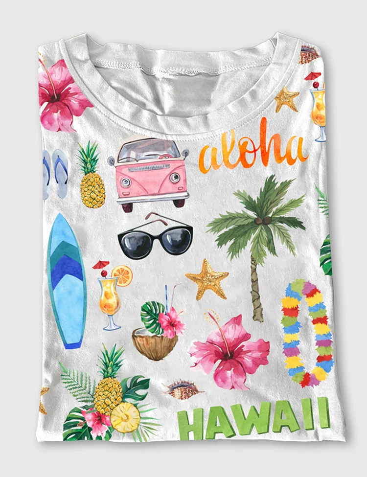 Women's Hawaii Travel Short Sleeve T-Shirt