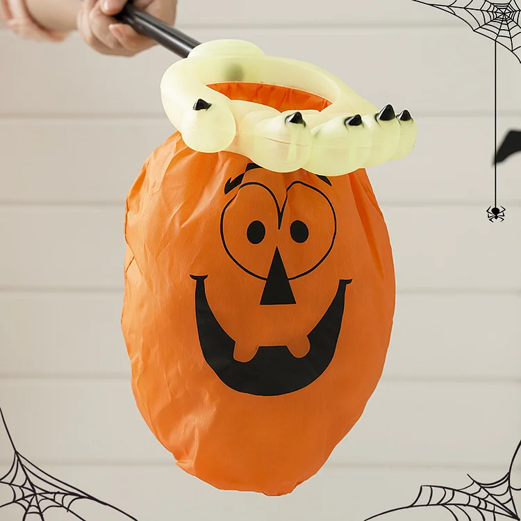 Halloween Pumpkin Skeleton Candy Bags